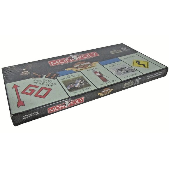 Monopoly Harley-Davidson Live to Ride Edition Parker Brothers 2000 Sealed New - Picture 1 of 12